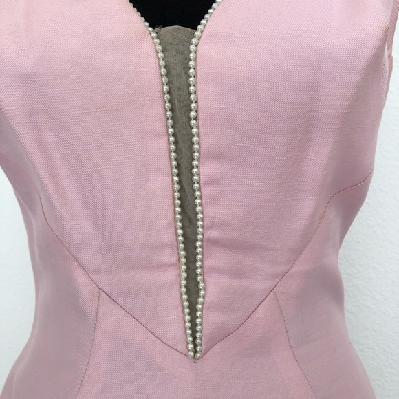 VTG 70’s Silk Dress - Picture 7 of 14